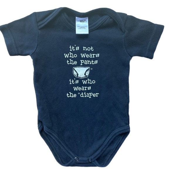 Unisex Funny  Baby 3-6M Graphic Diaper Shirts/Onesies - Picture 2 of 6